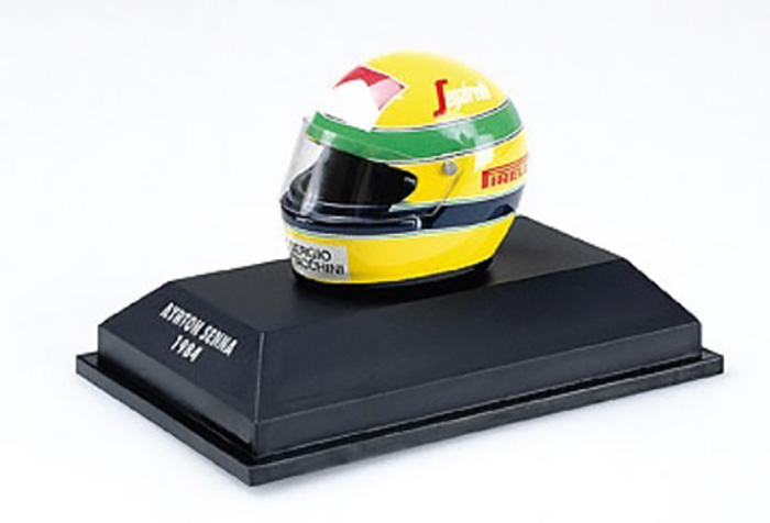 1984 F1 season Ayrton Senna Helmet