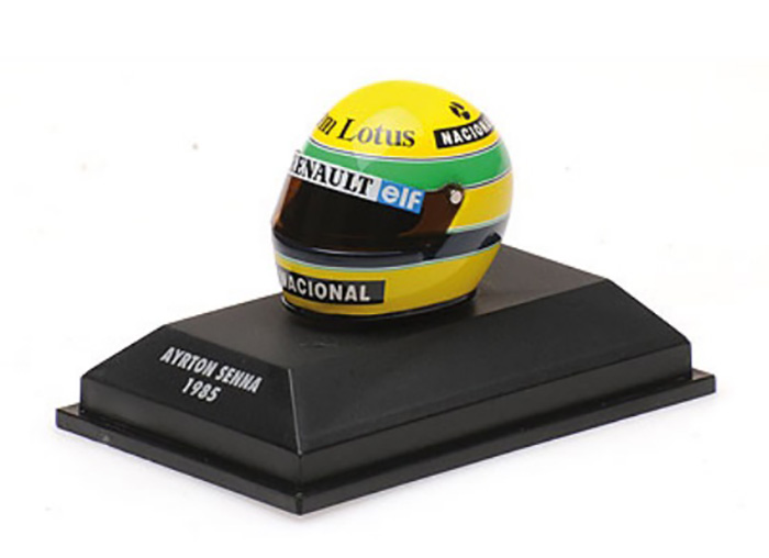1985 F1 season Ayrton Senna Helmet
