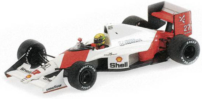 1990 McLaren Honda MP4/5B, F1 World Champion, Ayrton Senna, Dirty Version