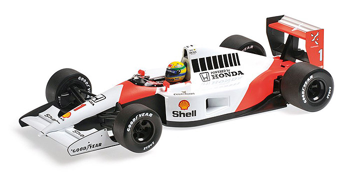 1991 Mclaren Honda Mp4 6 Ayrton Senna World Champion Replicarz Com