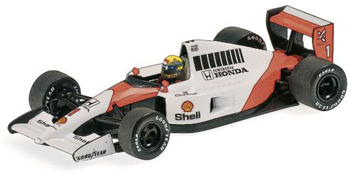 1991 McLaren Honda MP4/6, F1 World Champion, Ayrton Senna, Dirty Version