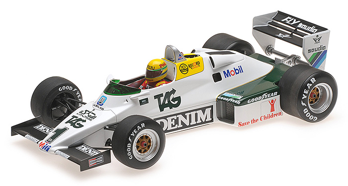 Williams Fw08c Ayrton Senna 1st F1 Test Donnington Replicarz Com