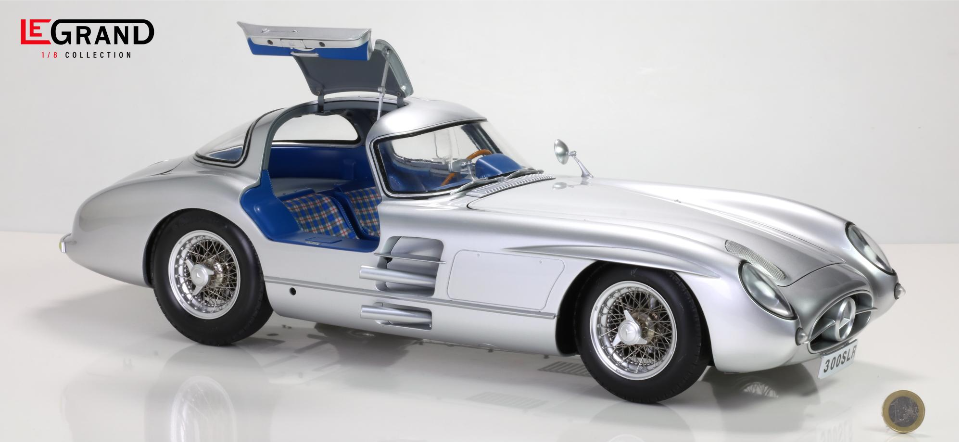 1955 Mercedes 300 SLR Uhlenhaut Coupe kit NEEDS ASSEMBLY