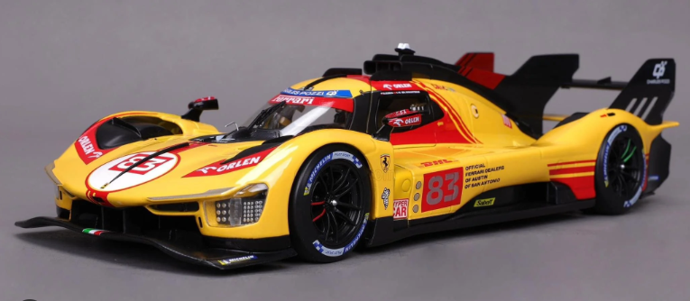 2024 Ferrari 499P Hypercar, LeMans Kubica/Ye/Shwartzman