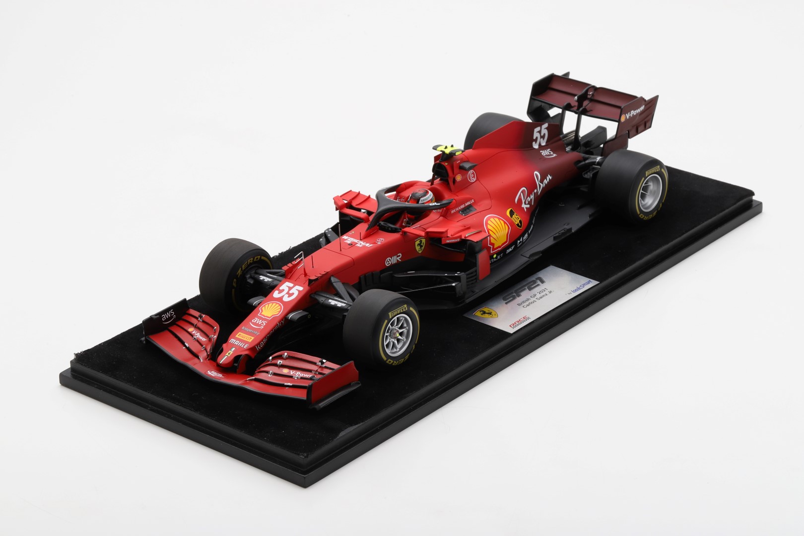 2021 Scuderia Ferrari SF21, British GP, Carlos Sainz Jr.