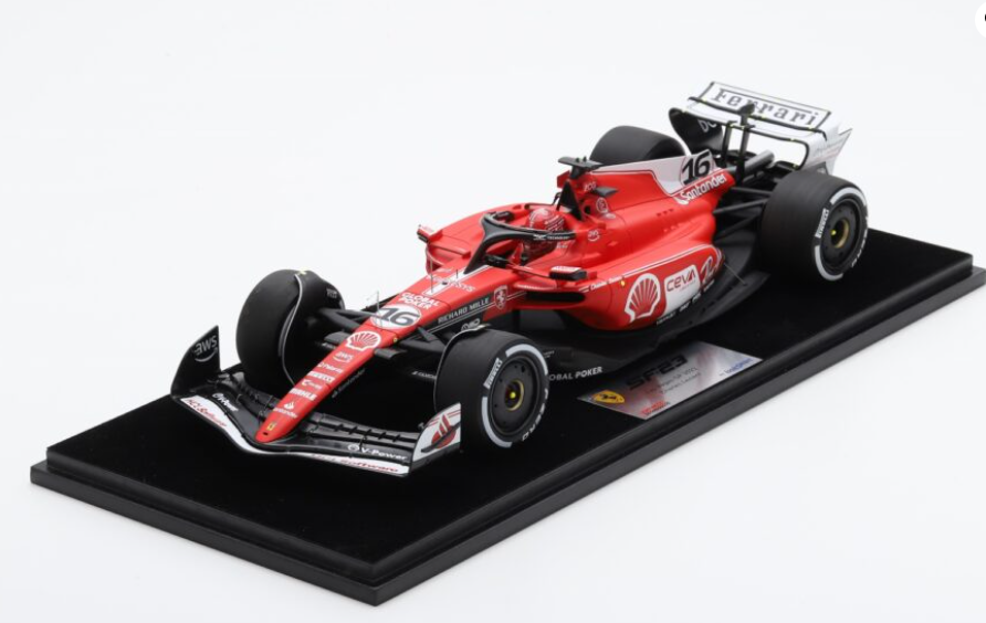 2023 Ferrari  SF-23, Las Vegas GP, Charles Leclerc w/display case