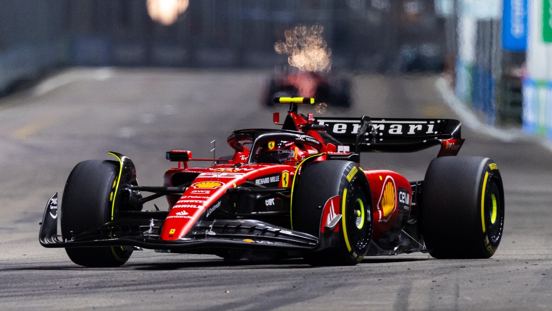 2023 Ferrari Scuderia SF23, Singapore GP Winner, Carlos Sainz