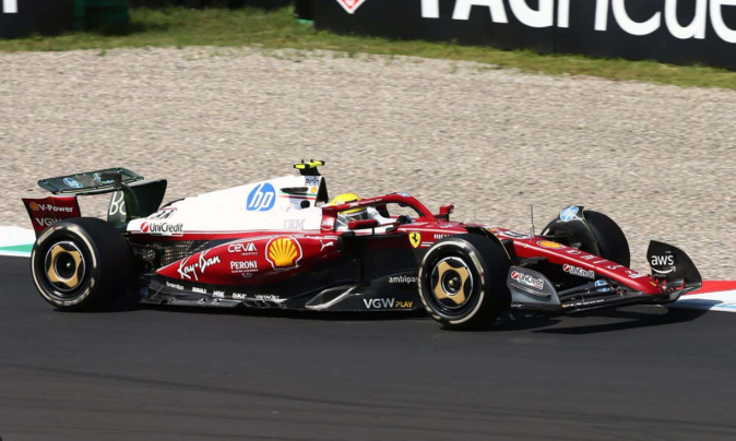 2025 Ferrari SF25 F1 Italian GP Lewis Hamilton