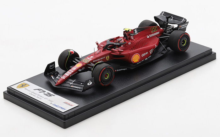 2022 Ferrari F1-75, Great Britain GP Winner, Carlos Sainz Jr #55