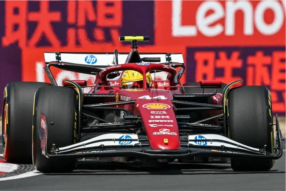 2025 Ferrari SF-25 China Sprint Race Winner Lewis Hamilton