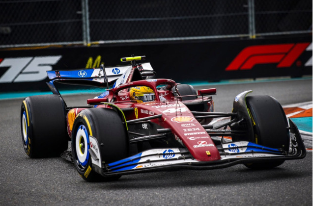 2025 Ferrari SF25 F1 Miami GP Lewis Hamilton