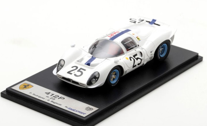 1967 Ferrari 412P LeMans Rodriguez/Baghetti