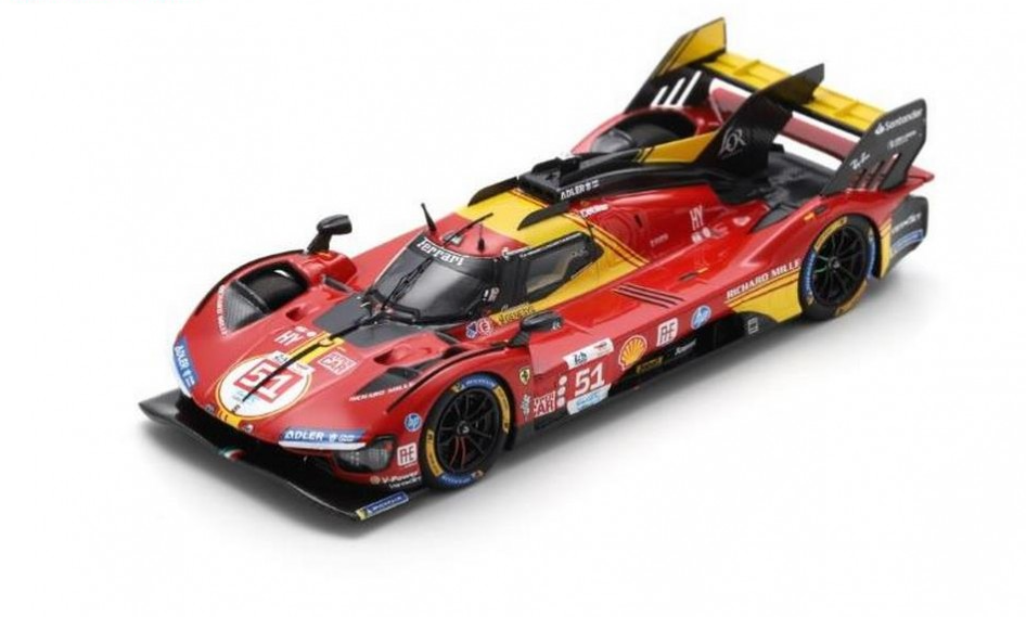 2024 Ferrari 499P AF Corse 3rd LeMans, A. Pier Guidi/J. Calado/A. Giovinazzi