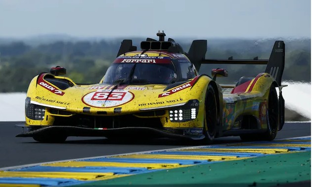 2025 Ferrari 499P AF Corse Winner LeMans Kubica/Ye/Hanson