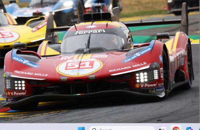 2025 Ferrari 499P AF Corse 3rd LeMans Pier Guidi/Calado/Giovinazzi