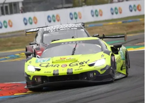 2025 Ferrari 296 LMGT3 Kessel Racing LeMans Kimura/Serra