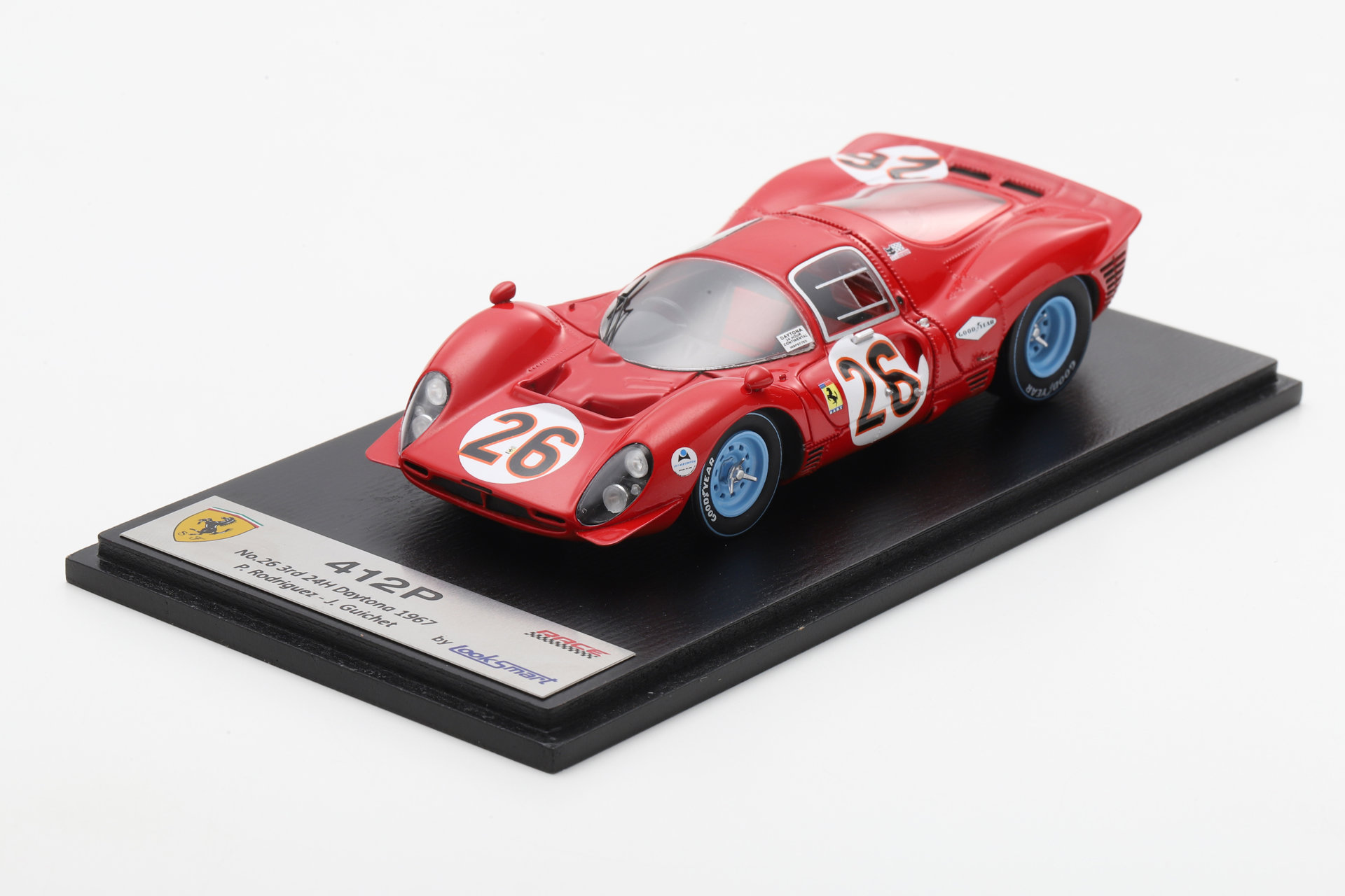 1967 Ferrari 412P Daytona 3rd place Pedro Rodriguez/Jean Guichet