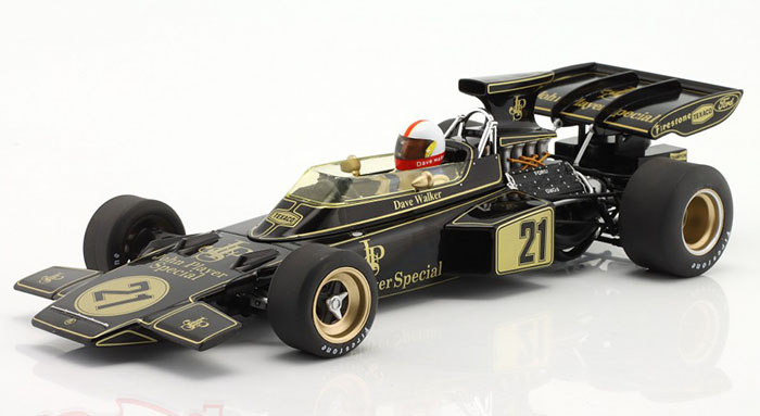 1972 Lotus 72D, Spanish GP, Dave Walker