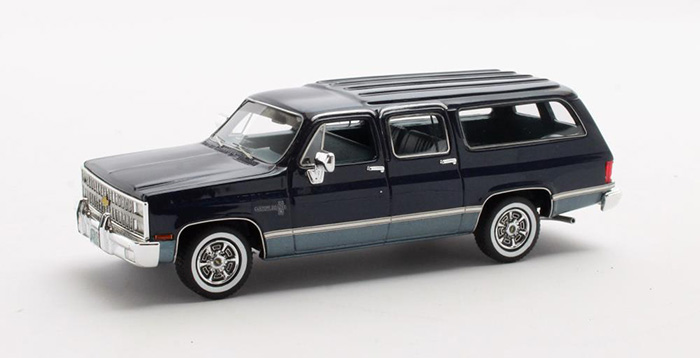 1981 Chevrolet Suburban, blue
