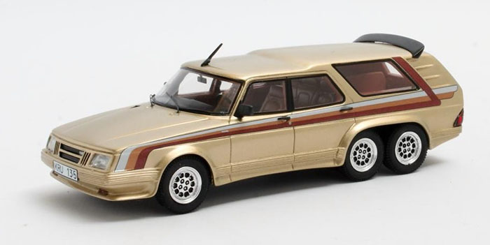 1984 Saab 906 Turbo Concept, metallic gold