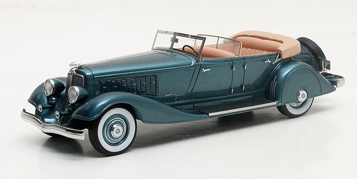 1933 Chrysler Imperial 5 Passenger Pheaton, green