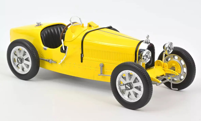 1925 Bugatti T35, yellow