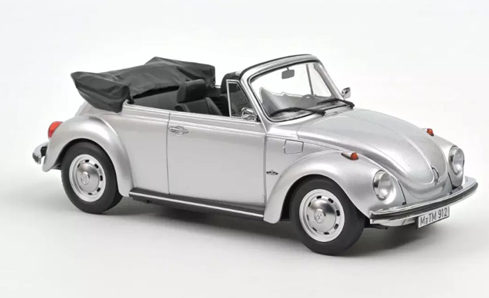 1973 VW 1303 Cabriolet, silver