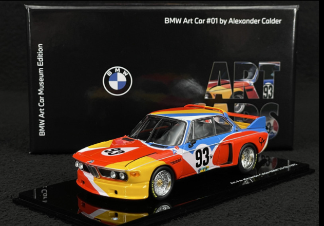 1975 BWM 3.0 CSL Art Car LeMans Posey/Poulain/Guichet