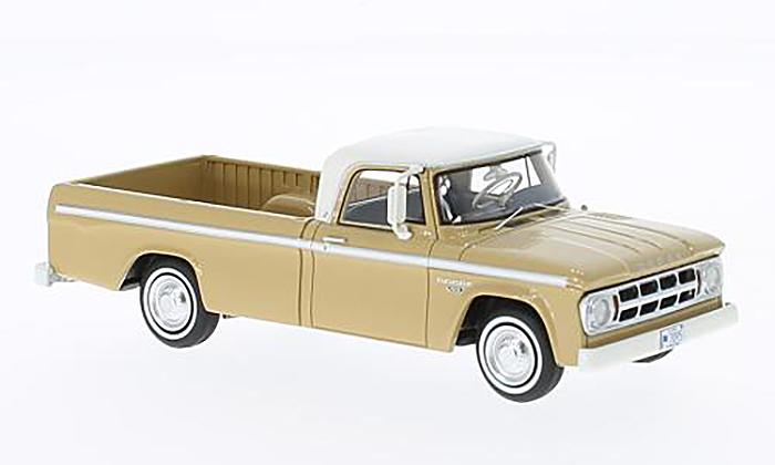 1968 Dodge D100 Pick-up, dark beige/white