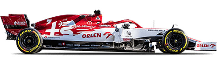 2020 Alfa Romeo C39, Austrian GP, Kimi Raikkonen