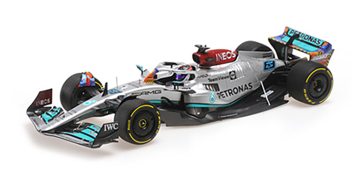 2022 Mercedes AMG W13E, Miami GP, George Russell