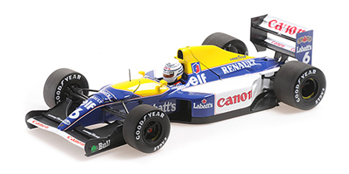 1992 Williams Renault FW14B, F1, Riccardo  Patrese Includes Camel Decals