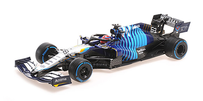 2021 Williams Mercedes FW43B, Belgian GP, George Russell