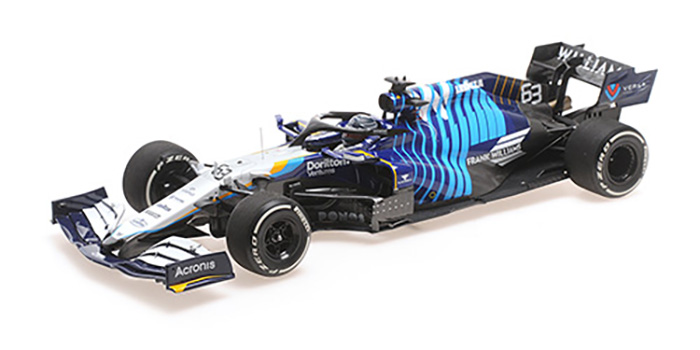 2021 Williams Mercedes FW43B, Saudi Arabian GP, George Russell