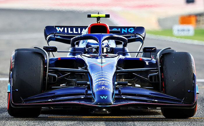 2022 Williams Racing FW44, Bahrain GP, Nicholas Latifi