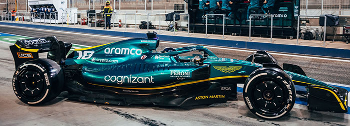 2022 Aston Martin Aramco Cognizant AMR22, Bahrain GP, Lance Stroll