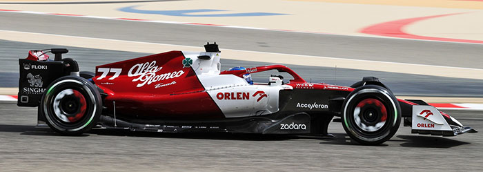 2022 Alfa Romeo Orlen C42, Bahrain GP, Valtteri Bottas