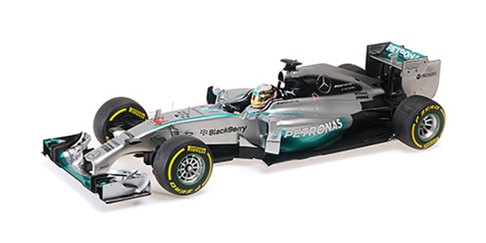 2014 Mercedes AMG, F1, World Champion Lewis Hamilton, w/ Clear Cover