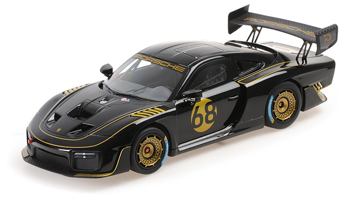 2020 Porsche 935/19, black w/ gold stripes
