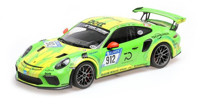 2019 Porsche 911 GT3RS, Demo Run, green