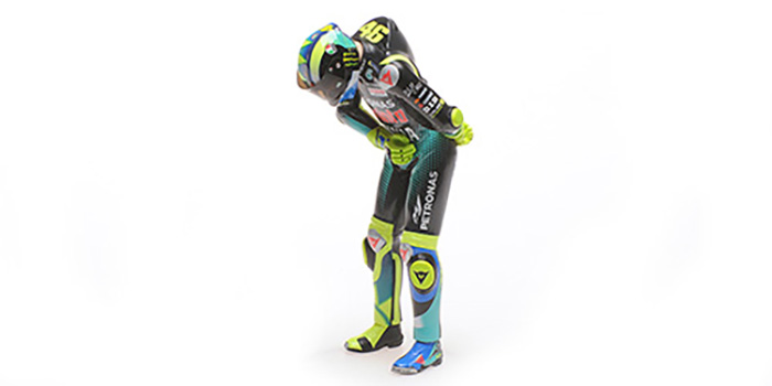 2021 Final Race Moto GP Valentio Rossi Figurine