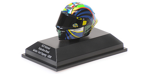 2020 Valentino Rossi Sepang Winter Test MotoGP AGV Helmet