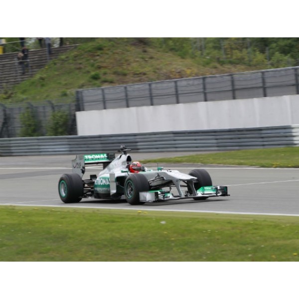 2013 Mercedes GP W02, Nurburgring Demonstration Run, Michael  Schumacher