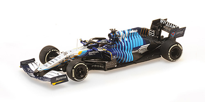 2021 Williams Mercedes FW43B, Saudi Arabian GP, George Russell