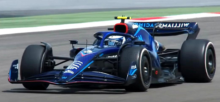 2022 Williams FW44, Miami GP, Nicholas Latifi