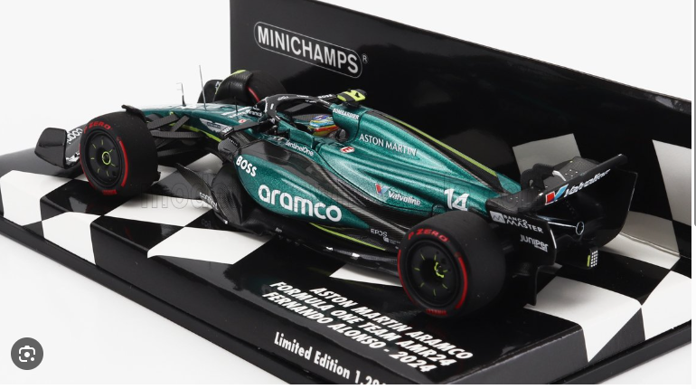 2024 Aston Martin Aramco F1 Team AMR24, Fernando Alonso