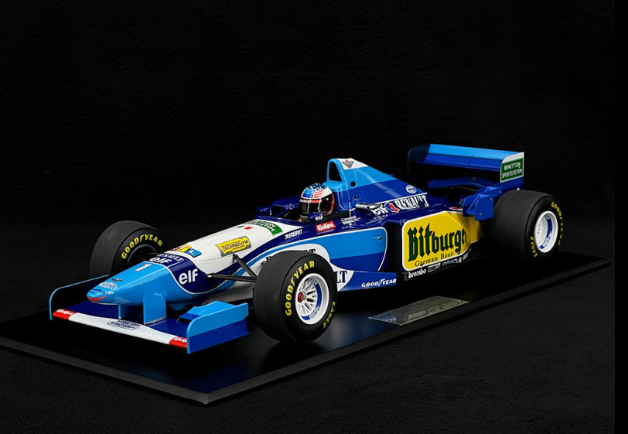 1995 Benetton Renault B195B World Champion Michael Schumacher includes display case