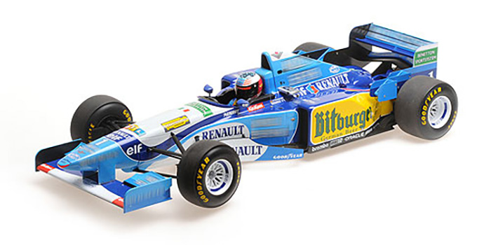 1995 Benetton Renault B195B, World Champion Michael Schumacher