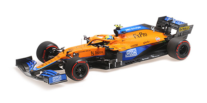 2021 McLaren MCL35M, Pole Position Russian GP, L. Norris