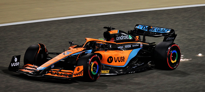 2022 McLaren MCL36, Bahrain GP, Daniel Ricciardo